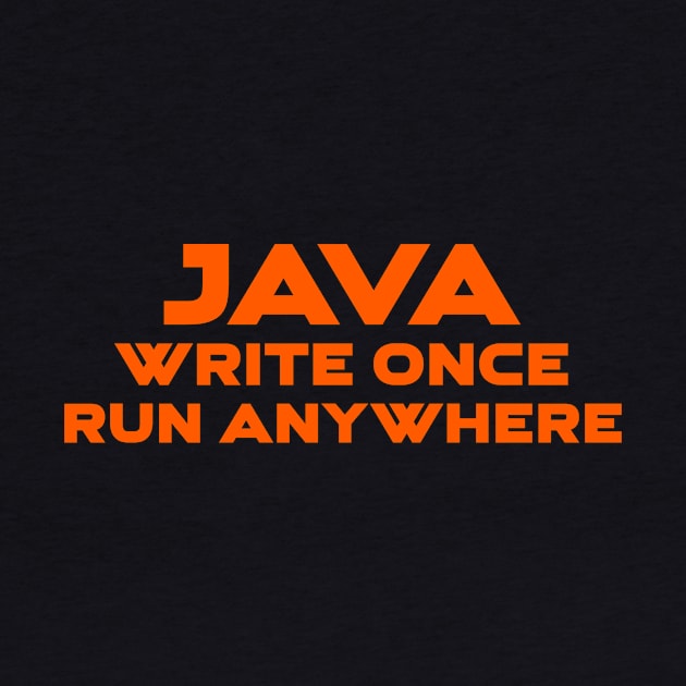 Java Write Once Run Anywhere Programming by Furious Designs